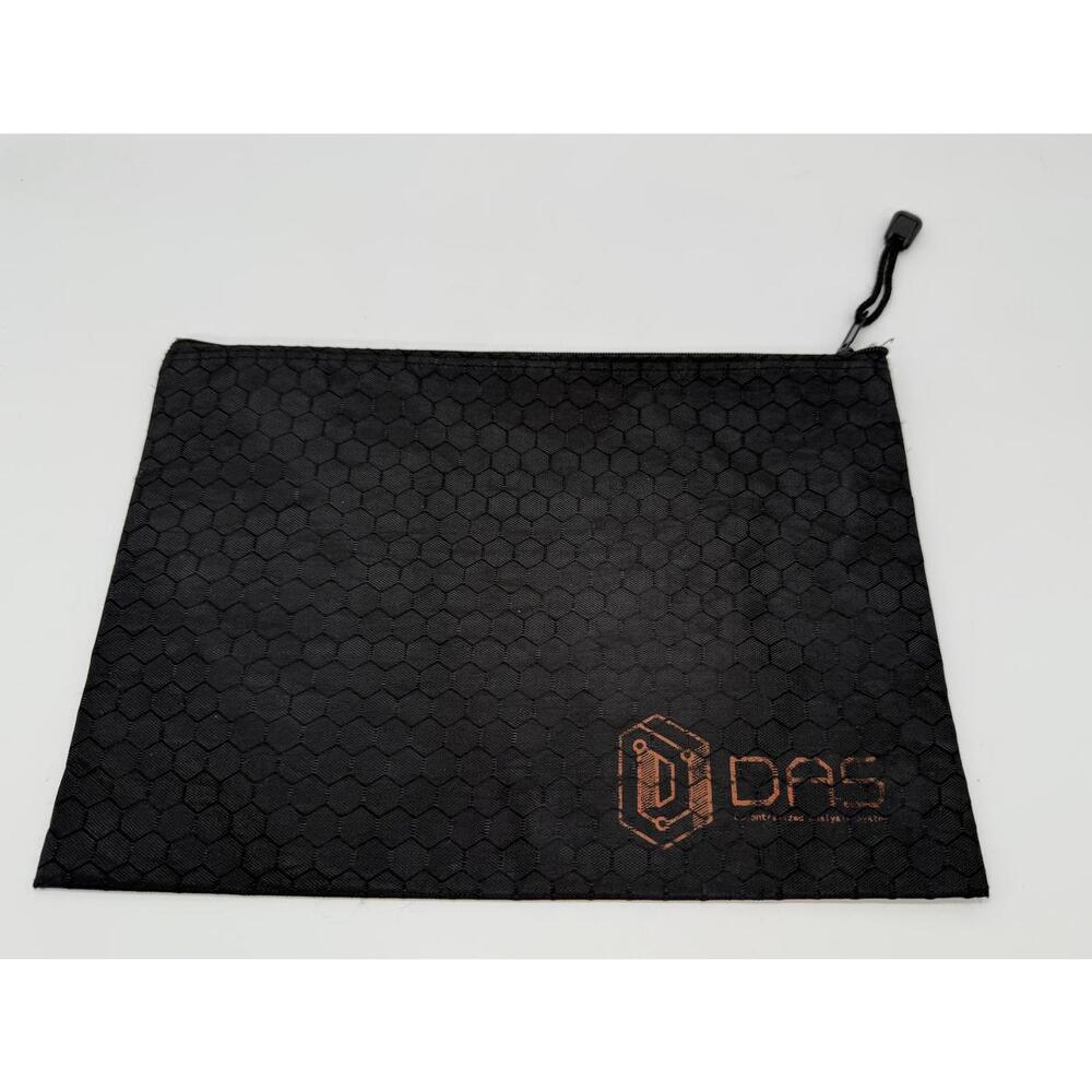 DAS Hex Pattern Drawstring Storage Pouch 9"x7"